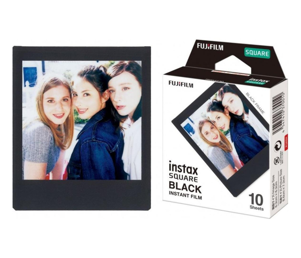 Fujifilm Instax Square Black 10 szt. - 1337250 - zdjęcie 2